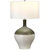 Image de Elstead Lighting, Lampe de table, Eden Park lampe de table E27 vert, turquoise et crème doré, Made in UK (E27)
