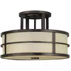 Image de Elstead Lighting, Plafonnier, Fusion plafonnier E27 triple 23cm Grecian Bronze (E27)