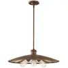 Image de Elstead Lighting, Suspension, Urban Renewal Lampe à suspendre E27 triple Astral Bronze (E27)