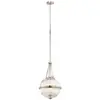 Image de Elstead Lighting, Suspension, Aster Lampe à suspendre E14 triple nickel poli (E14)