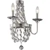 Image de Elstead Lighting, Plafonnier, Malia Applique E14 double nickel poli (E14)