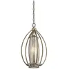 Image de Elstead Lighting, Suspension, Rosalie Lampe à suspendre E27 53cm Sterling Gold (E27)