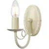 Image de Elstead Lighting, Éclairage d'extérieur, Applique Minster E14 ivoire, or, fabriquée au Royaume-Uni (E14, IP20)
