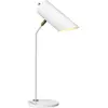 Image de Elstead Lighting, Lampe de table, Quinto Lampe de table E27 Blanc Laiton ancien (E27)
