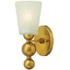 Image de Elstead Lighting, Plafonnier, Zelda Applique E27 Laiton vintage (E27)
