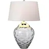 Image de Elstead Lighting, Lampe de table, Samara Lampe de table E27 72cm Nickel poli Hepplewhite-gris clair (620 lm, E27)