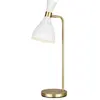 Image de Elstead Lighting, Lampe de table, Joan Lampe de table E27 Blanc mat, laiton bruni (E27)