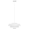 Image de Elstead Lighting, Suspension, Brisbin Lampe à suspendre E27 Blanc mat (E27)