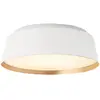 Image de Elstead Lighting, Plafonnier, Asher Plafonnier E14 triple blanc mat (E14)