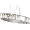Image de Elstead Lighting, Suspension, Crystal Skye LED Lampe à suspendre G9 12x 13cm Chrome (G9, 3840 lm)