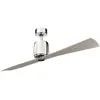 Image de Elstead Lighting Ferron ventilateur de plafond silencieux Ø152cm DC-moteur + télécommande champagne clair, Ventilateur, Argent