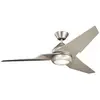 Image de Elstead Lighting Jade ventilateur de plafond silencieux avec lumière LED Ø152cm + télécommande Argent, Ventilateur, Argent