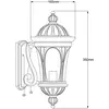 Image de Elstead Lighting, Éclairage d'extérieur, New England Applique murale extérieure E27 Bronze vieilli IP44 (E27, IP44)