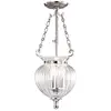 Image de Elstead Lighting, Suspension, Finsbury Park Suspension E14 3-fois Small Nickel poli (E14)