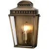 Image de Elstead Lighting, Éclairage d'extérieur, Mansion House Applique murale extérieure E27 Laiton vieilli IP44 (E27, IP44)