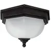 Image de Elstead Lighting, Éclairage d'extérieur, Fairford Plafonnier extérieur E27 double vieux bronze IP44 (E27, IP44)