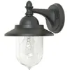Image de Elstead Lighting, Éclairage d'extérieur, Sandown Applique murale d'extérieur E27 Noir IP44 (E27, IP44)