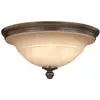 Image de Elstead Lighting, Plafonnier, Plymouth plafonnier E27 triple bronze ancien (E27)