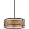 Image de Elstead Lighting, Suspension, Laguna Lampe à suspendre E27 quadruple cuivre Renaissance (E27)