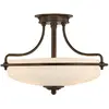 Image de Elstead Lighting, Plafonnier, Griffin plafonnier E27 triple bronze palladian (E27)