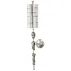 Image de Elstead Lighting, Plafonnier, Fragment Applique E27 95cm feuille d'argent (E27)