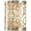 Image de Elstead Lighting, Éclairage d'extérieur, Arabesque Applique E14 feuille d'argent patiné (E14, IP20)