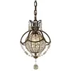 Image de Elstead Lighting, Suspension, Bellini Lampe à suspendre E14 Bronze oxydé, bronze britannique (E14)