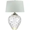 Image de Elstead Lighting, Lampe de table, Samara Lampe de table E27 79cm Nickel poli Château, bleu clair (620 lm, E27)
