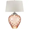 Image de Elstead Lighting, Lampe de table, Samara lampe de table E27 79cm saumon nickel poli coquilles Saint-Jacques-taupe (620 lm, E27)