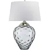 Image de Elstead Lighting, Lampe de table, Samara Lampe de table E27 79cm Nickel poli Hepplewhite-gris clair (620 lm, E27, GU10)
