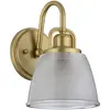 Image de Elstead Lighting, Plafonnier, Dublin LED Applique murale G9 Laiton naturel laqué IP44 (320 lm, G9)