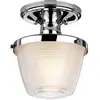 Image de Elstead Lighting, Plafonnier, Dublin Plafonnier E27 Chrome poli IP44 (E27)