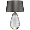 Image de Elstead Lighting, Lampe de table, Lena Lampe de table E27 74cm Verre fumé, couleur ardoise (620 lm, E27)