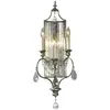 Image de Elstead Lighting, Éclairage d'extérieur, Gianna Applique E14 triple argent doré (E14, IP20)