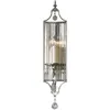 Image de Elstead Lighting, Plafonnier, Gianna Applique E14 argent doré (E14)
