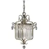 Image de Elstead Lighting, Suspension, Gianna Lampe à suspendre E27 argent doré (E27)