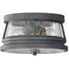 Image de Elstead Lighting, Plafonnier, Chelsea Harbor Plafonnier d'extérieur E27 double Nuage de tempête IP44 (E27)