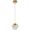 Image de Elstead Lighting, Suspension, Moonlit LED Lampe à suspendre Champagne-Or Zirconia (2131 lm)