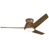 Image de Elstead Lighting Eris ventilateur de plafond silencieux avec lumière LED Ø152cm IP44 extérieur + télécommande noix, Ventilateur, Marron
