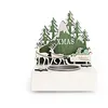 Image de Heart of the home - Photophore de Noël Forest Tradi - 1 Bougie - Vert - Un Noël traditionnel
