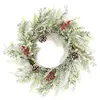 Image de Heart of the home - Couronne de Noël design branche naturelle - Diam. 55 cm - Vert - Wreath Xmas