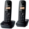 Image de Panasonic KX-TG1612FRH - Duo - Noir