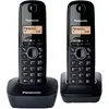 Image de Panasonic KX-TG1612, Téléphone, Noir