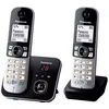 Image de Téléphone fixe sans fil Panasonic KT-TG6822 Dect Duo Noir