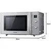 Image de Panasonic NN-CD575MEPG microwave Countertop Silver, Micro-ondes, Argent
