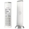 Image de Panasonic KX-TGK220 - Téléphone sans fil - système de répondeur avec ID d'appelant - DECT\GAP - (conférence) à trois capacité d'appel - blanc
