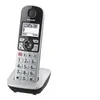 Image de Panasonic KX-TGE510 - Téléphone sans fil avec ID d'appelant - DECT\GAP - noir, argent