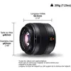 Image de Panasonic 25mm f/1.4 Leica Summilux ASPH. (Micro Four Thirds, Micro Four Thirds), Objectif, Noir