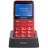 Image de Panasonic KX-TU155 (2.40", 0.30 Mpx), Téléphone portable à touches, Rouge
