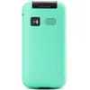 Image de Panasonic Téléphone KX-TU400/KX-TU400EXC (2.40", 0.30 Mpx), Téléphone portable à touches, Turquoise, Vert